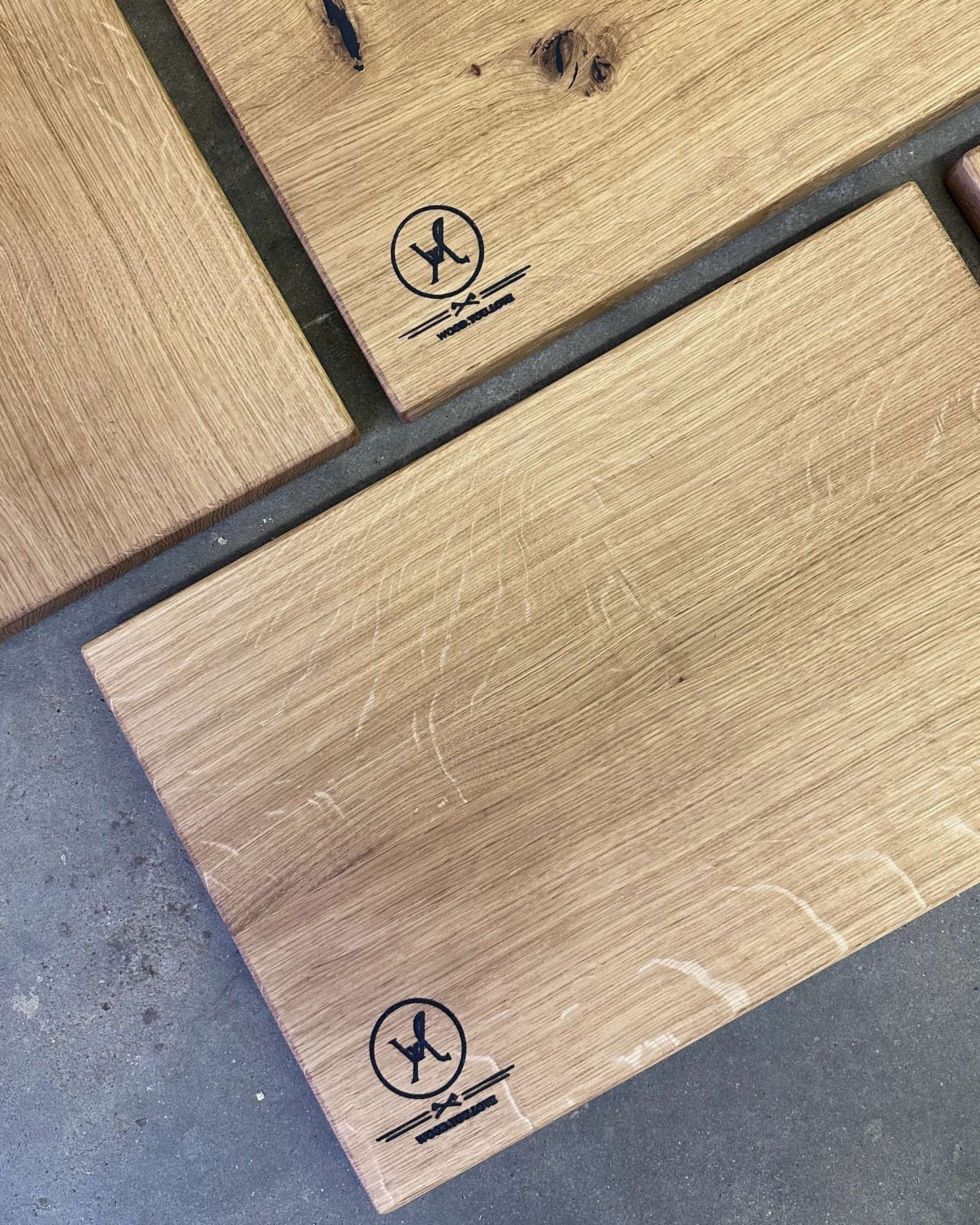 Holz-Schneidebrett aus regionaler Eiche