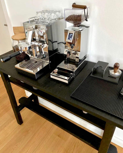 Sideboard aus Eiche in schwarz