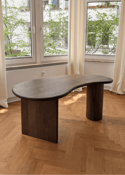 Organischer Schreibtisch aus Eiche - Wood.You.Love
