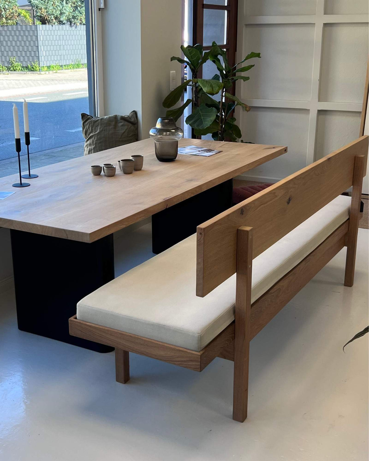 Polsterbank mit Lehne - Wood.You.Love